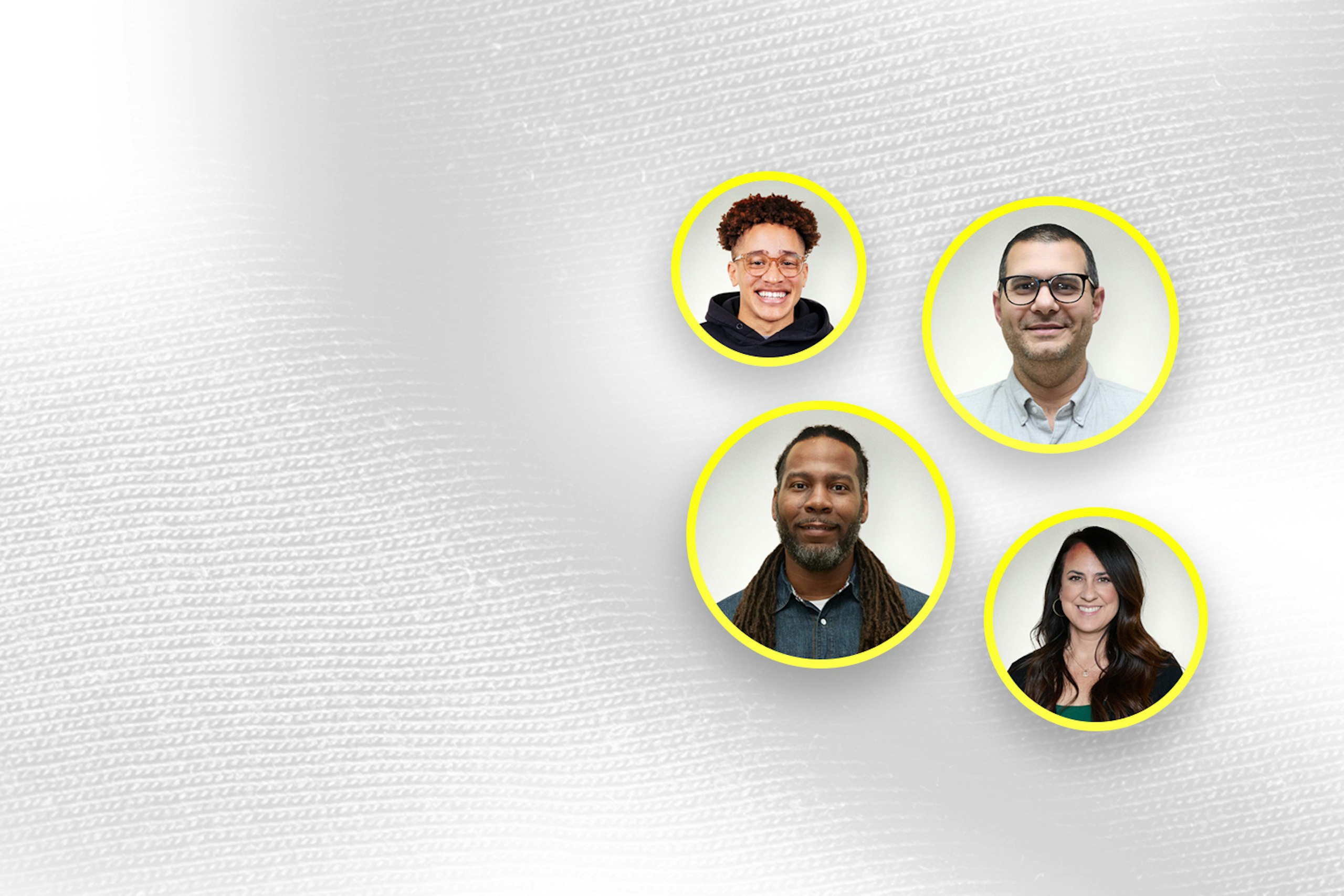 photos in circles of the some of our account managers