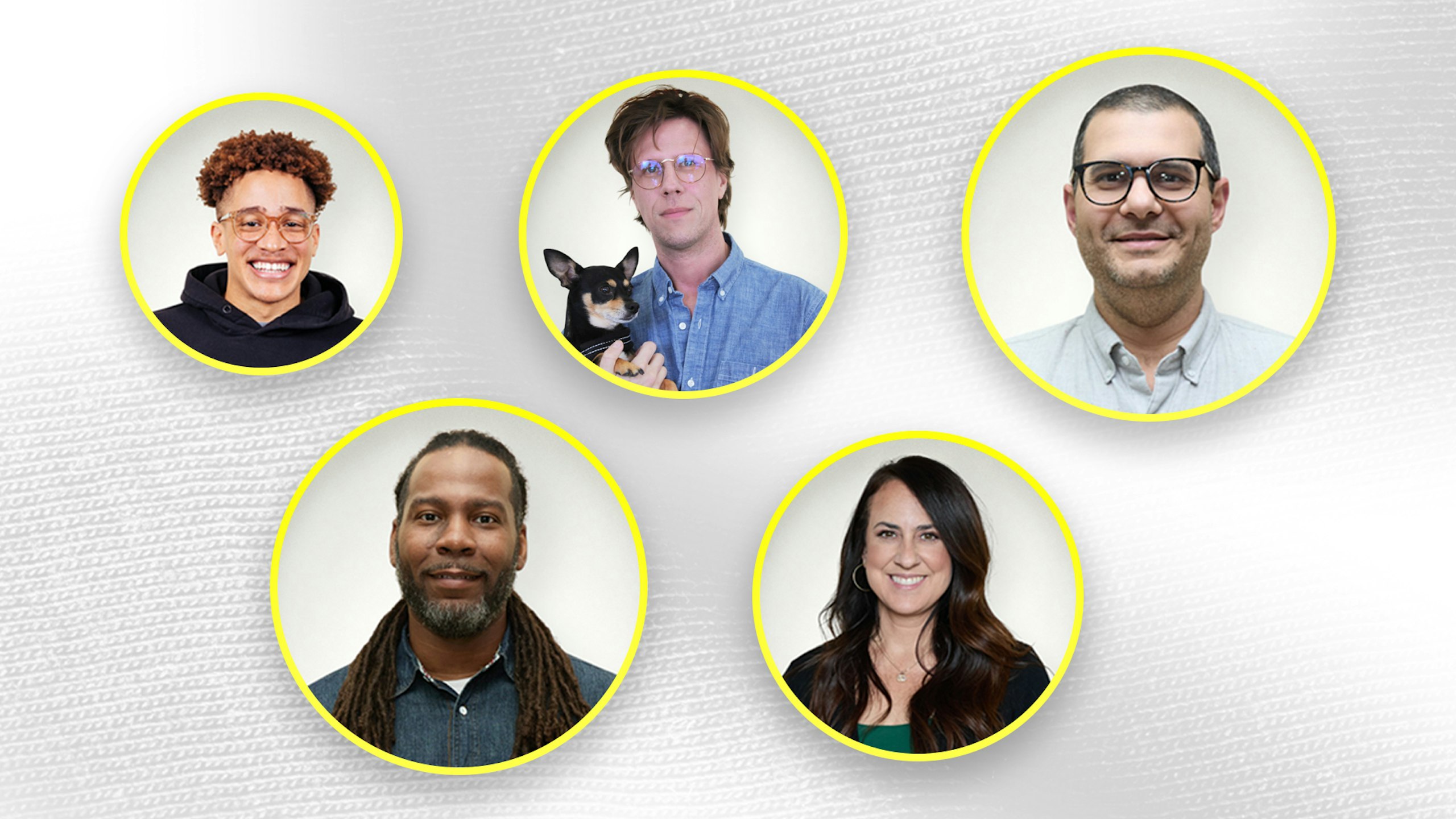 photos in circles of the some of our account managers