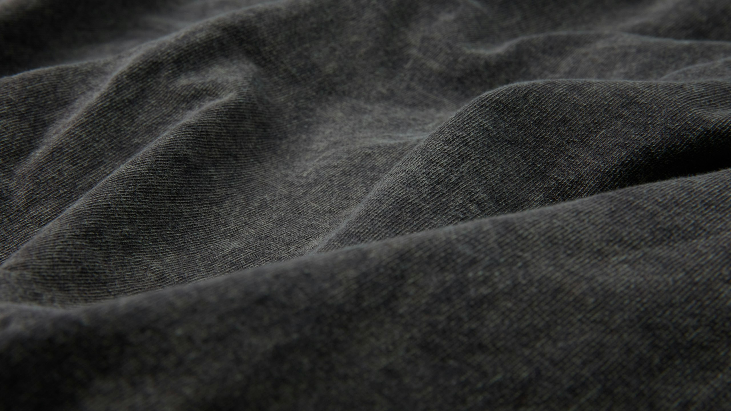 close up on a grey fleece texture